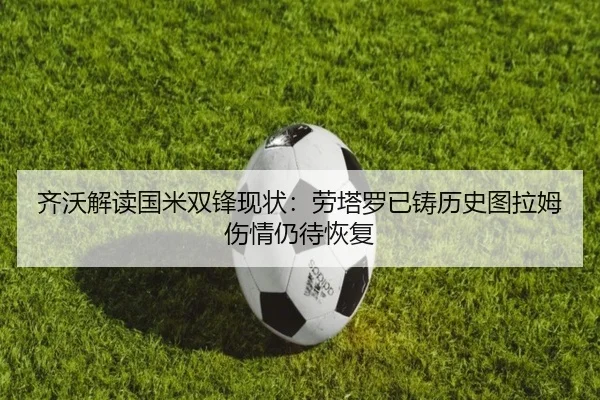 齐沃解读国米双锋现状：劳塔罗已铸历史图拉姆伤情仍待恢复